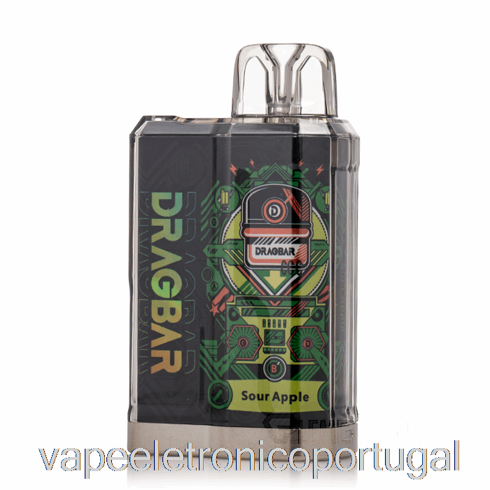 Vape Eletronico Dragbar B3500 Descartável Maçã Azeda